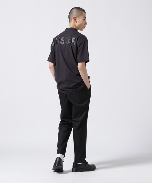 LUSOR（ルーソル）の「LUSOR（ルーソル）Harf Neck. SSカットソー（Tシャツ/カットソー・メンズ・ブラック・L/M/S）」の5枚目の写真