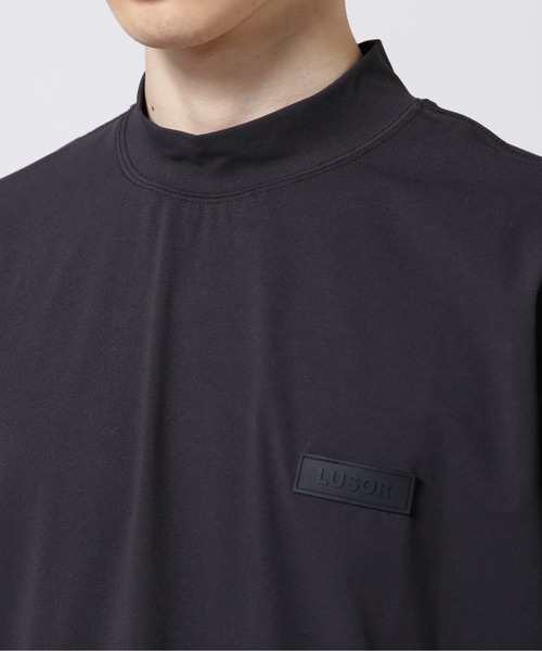 LUSOR（ルーソル）の「LUSOR（ルーソル）Harf Neck. SSカットソー（Tシャツ/カットソー・メンズ・ブラック・L/M/S）」の8枚目の写真