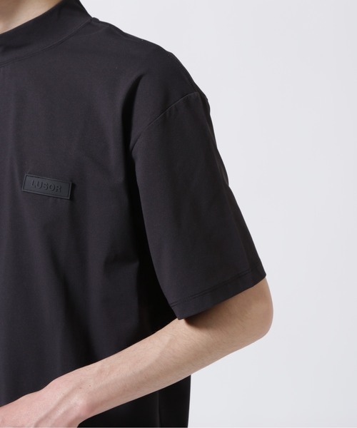 LUSOR（ルーソル）の「LUSOR（ルーソル）Harf Neck. SSカットソー（Tシャツ/カットソー・メンズ・ブラック・L/M/S）」の9枚目の写真