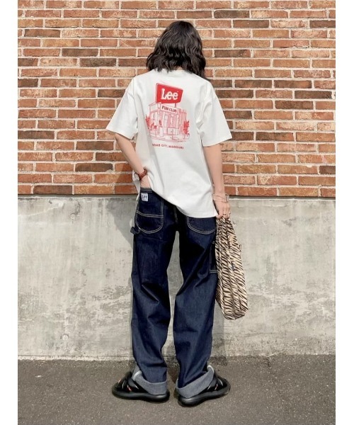 Lee（リー）の「【Lee】アーカイブプリントＴシャツ（Tシャツ/カットソー・レディース・ホワイト・M/L）」の21枚目の写真