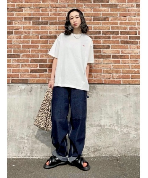 Lee（リー）の「【Lee】アーカイブプリントＴシャツ（Tシャツ/カットソー・レディース・ホワイト・M/L）」の19枚目の写真