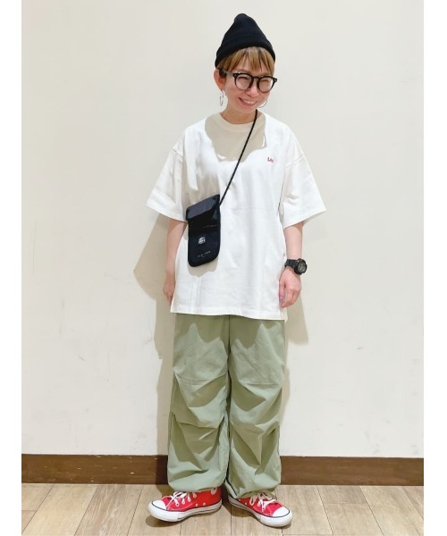 Lee（リー）の「【Lee】アーカイブプリントＴシャツ（Tシャツ/カットソー・レディース・ホワイト・M/L）」の18枚目の写真