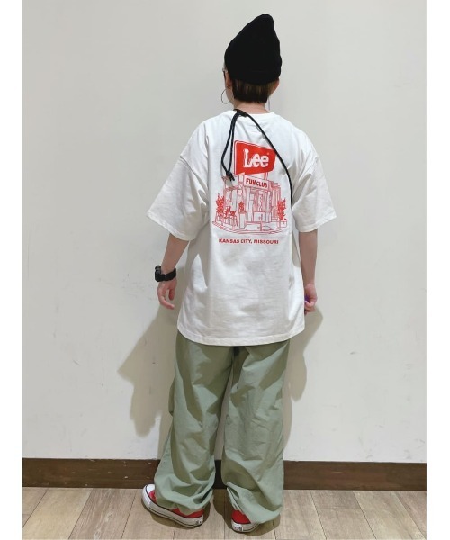 Lee（リー）の「【Lee】アーカイブプリントＴシャツ（Tシャツ/カットソー・レディース・ホワイト・M/L）」の17枚目の写真