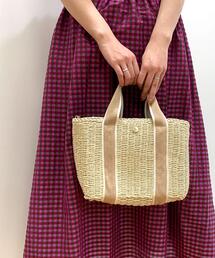 OPAQUE.CLIP | スクエアペーパーテープカゴバッグ【2WAY】(トートバッグ)