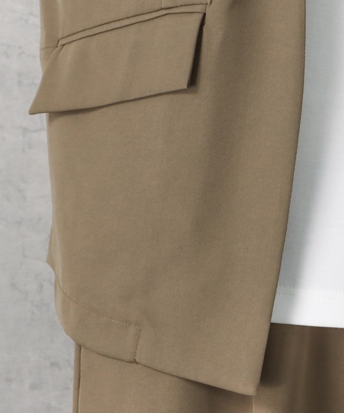 URBAN COLLECTION(アーバンコレクション)の「ドレープツイルベスト(ベスト・メンズ・カーキ/ブラック/チャコール・L/M)」の14枚目の写真