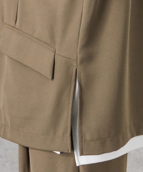 URBAN COLLECTION(アーバンコレクション)の「ドレープツイルベスト(ベスト・メンズ・カーキ/ブラック/チャコール・L/M)」の15枚目の写真