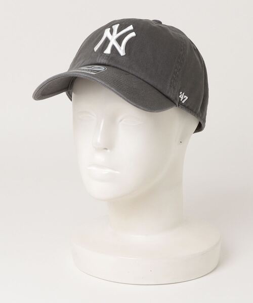 '47(フォーティーセブン)の「'47/フォーティーセブン YANKEES '47 CLEAN UP/ヤンキース クリンナップ ベースボールキャップ(キャップ・メンズ・ネイビー/インディゴブルー/ブラック/チャコールグレー・フリ-)」の2枚目の写真
