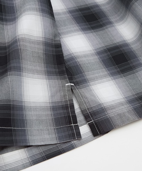 improves（インプローブス）の「ブロードオンブレ チェック 半袖 オープンカラーシャツ（シャツ/ブラウス・メンズ・ブラック/ブラウン/ネイビー・X-LARGE/MEDIUM/LARGE）」の21枚目の写真