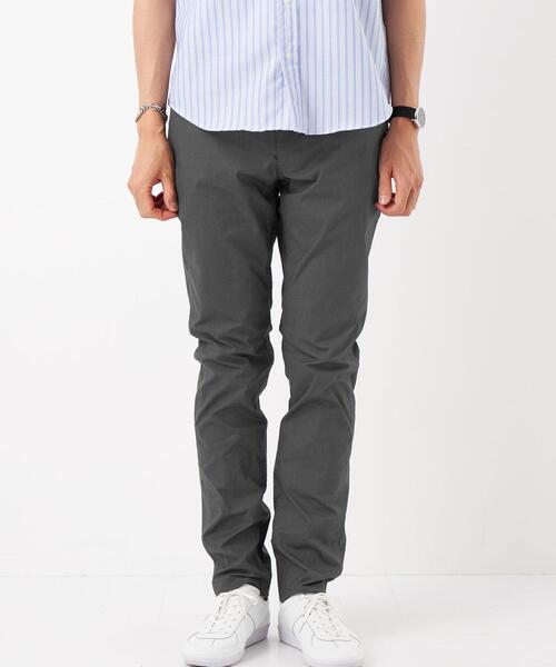 green label relaxing（グリーンレーベルリラクシング）の「アーバンスリムフィット プレーン パンツ（チノパンツ・メンズ・グレー/ネイビー/ベージュ・S/M/L/XL）」の19枚目の写真