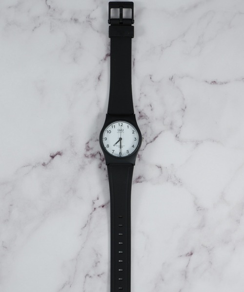 Q&Q(キューアンドキュー)の「/Q&Q/シンプル アナログウォッチ(アナログ腕時計・メンズ・ホワイト/ブラック/ネイビー/ブルー/ワインレッド/ホワイト系その他・FREE)」の13枚目の写真