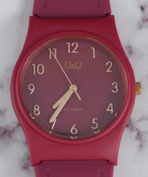 Q&Q(キューアンドキュー)の「/Q&Q/シンプル アナログウォッチ(アナログ腕時計・メンズ・ホワイト/ブラック/ネイビー/ブルー/ワインレッド/ホワイト系その他・FREE)」の12枚目の写真