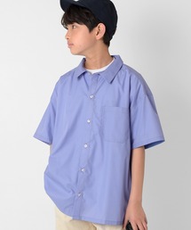 GLAZOS | さらさら無地半袖シャツ(シャツ/ブラウス)