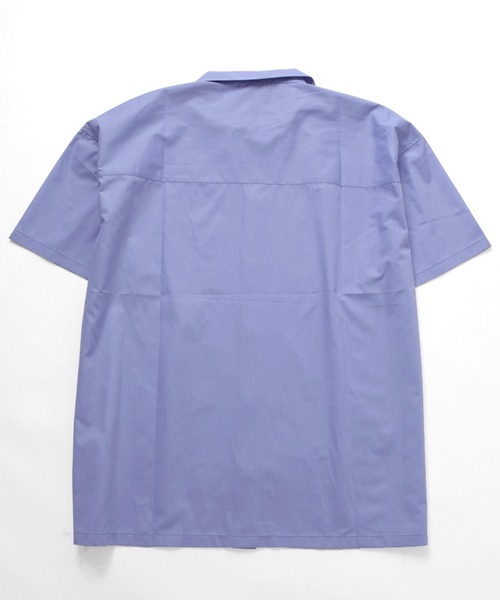 GLAZOS（グラソス）の「さらさら無地半袖シャツ（シャツ/ブラウス・キッズ・ブルー/ホワイト・150cm/140cm/160cm/170cm）」の10枚目の写真