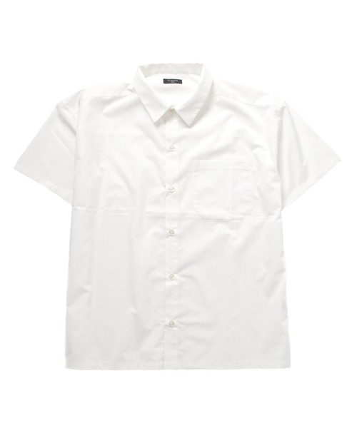 GLAZOS（グラソス）の「さらさら無地半袖シャツ（シャツ/ブラウス・キッズ・ブルー/ホワイト・150cm/140cm/160cm/170cm）」の8枚目の写真