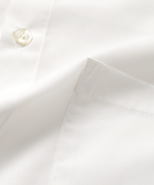 GLAZOS（グラソス）の「さらさら無地半袖シャツ（シャツ/ブラウス・キッズ・ブルー/ホワイト・150cm/140cm/160cm/170cm）」の19枚目の写真