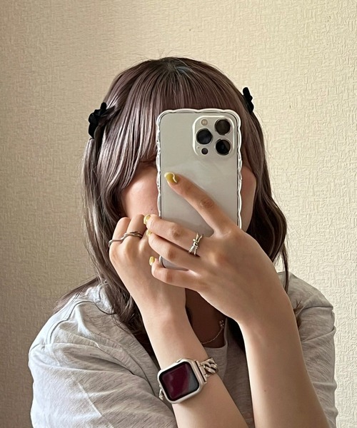 cuorequal（クオレコール）の「2setリボンヘアピン（ヘアピン・レディース・ブラック/ブラック系その他・FREE）」の4枚目の写真