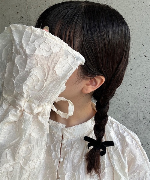 cuorequal（クオレコール）の「2setリボンヘアピン（ヘアピン・レディース・ブラック/ブラック系その他・FREE）」の10枚目の写真