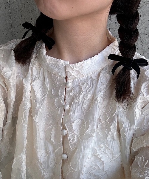 cuorequal（クオレコール）の「2setリボンヘアピン（ヘアピン・レディース・ブラック/ブラック系その他・FREE）」の8枚目の写真