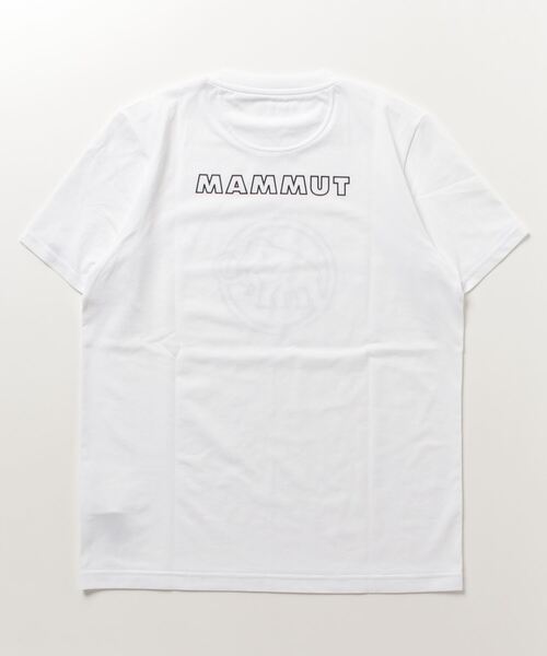 Mammut(マムート)の「QD ロゴ プリント Tシャツ AF メン / QD Logo Print T-Shirt AF Men / 速乾 / クイックドライ(Tシャツ/カットソー・メンズ・ブラック/ホワイト・MEDIUM/LARGE)」の5枚目の写真