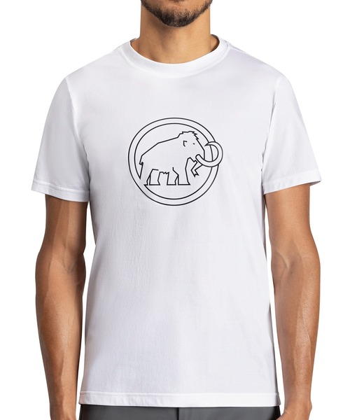 Mammut(マムート)の「QD ロゴ プリント Tシャツ AF メン / QD Logo Print T-Shirt AF Men / 速乾 / クイックドライ(Tシャツ/カットソー・メンズ・ブラック/ホワイト・MEDIUM/LARGE)」の3枚目の写真