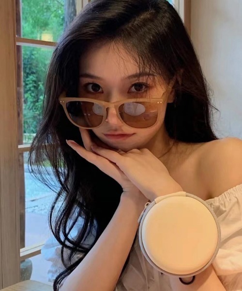 Ritzy（リッツィー）の「折り畳み式ボストン型サングラス（サングラス・レディース・ブラウン/ピンク/イエロー/ブラック/その他・FREE）」の19枚目の写真