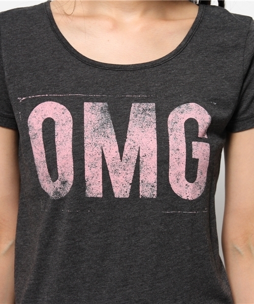 OUTLET(アウトレット)の「【CIAOPANIC TYPY】USA OMG Tee(Tシャツ/カットソー・レディース・ブラック・FREE)」の8枚目の写真