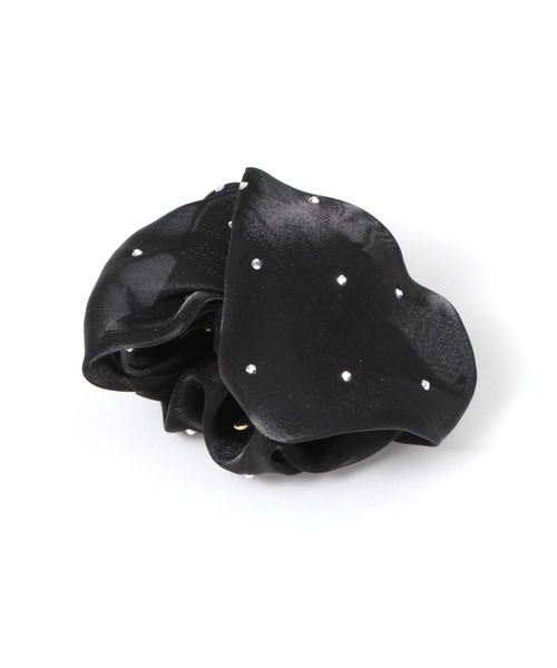 GLOBAL WORK（グローバルワーク）の「ふわふわパチパチヘアカフ/909081（バレッタ/ヘアクリップ・レディース・ホワイト/グレイッシュベージュ/ブルー/ブラック/グレー/ベージュ/ベージュ系その他/グレー系その他6/レオパード/ブラック系/その他1/グレー系その他2/ブラック系1/グリーン/オフホワイト/ダークグリーン/ホワイト系その他2/ホワイト系その他3/シルバー系その他3/ライトベージュ/グレー系その他4/ライトピンク/ホワイト系その他/ベージュ系その他3・ONE SIZE）」の8枚目の写真