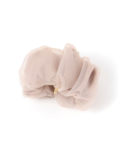 GLOBAL WORK（グローバルワーク）の「ふわふわパチパチヘアカフ/909081（バレッタ/ヘアクリップ・レディース・ホワイト/グレイッシュベージュ/ブルー/ブラック/グレー/ベージュ/ベージュ系その他/グレー系その他6/レオパード/ブラック系/その他1/グレー系その他2/ブラック系1/グリーン/オフホワイト/ダークグリーン/ホワイト系その他2/ホワイト系その他3/シルバー系その他3/ライトベージュ/グレー系その他4/ライトピンク/ホワイト系その他/ベージュ系その他3・ONE SIZE）」の17枚目の写真