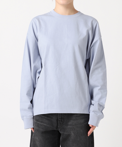 JOURNAL STANDARD（ジャーナルスタンダード）の「《追加》タックスウェットシャツ（Tシャツ/カットソー・レディース・ホワイト/ブラック/サックスブルー/ブラウン系その他/ダークブルー・FREE）」の15枚目の写真