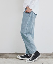 Magine（マージン）の「【SELECT】IR:12ozデニム ワイド テーパードパンツ（デニムパンツ）」