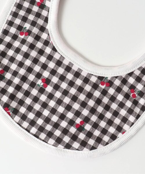 BREEZE（ブリーズ）の「リバーシブルスタイ マイファーストブリーズ（スタイ/よだれかけ・キッズ・ベージュ/パープル/ブラック/グレー/ブラウン/ターコイズブルー/チェック/チャコール/オレンジ/グリーン/アイボリー/オフホワイト/ミント/レインボー/ラベンダー・80）」の19枚目の写真