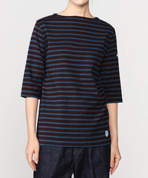 ORCIVAL | ORCIVAL | ボートネック5分袖Tシャツ WOMEN(Tシャツ/カットソー)