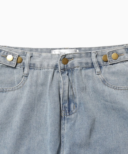 ROOPTOKYO（ループトウキョウ）の「▲flour design denim pants/フラワーデザインデニムパンツ（デニムパンツ・レディース・ライトブルー・L/M/XL）」の17枚目の写真