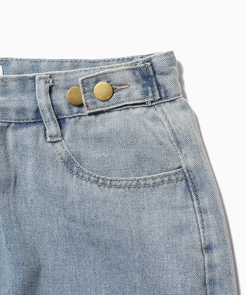 ROOPTOKYO（ループトウキョウ）の「▲flour design denim pants/フラワーデザインデニムパンツ（デニムパンツ・レディース・ライトブルー・L/M/XL）」の16枚目の写真