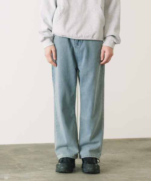 ROOPTOKYO（ループトウキョウ）の「▲flour design denim pants/フラワーデザインデニムパンツ（デニムパンツ・レディース・ライトブルー・L/M/XL）」の21枚目の写真