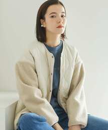 URBAN RESEARCH Sonny Label | キルティング切替えショートブルゾン(その他アウター)