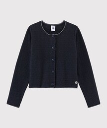PETIT BATEAU（プチバトー）の「ウール＆コットンニットカーディガン（カーディガン/ボレロ・キッズ）」