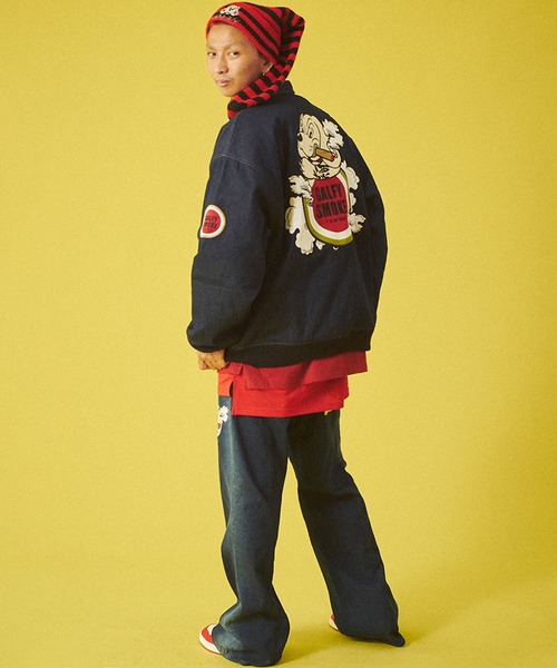 GALFY（ガルフィー）の「【GALFY/ガルフィー】ガルスモデニムブルゾン