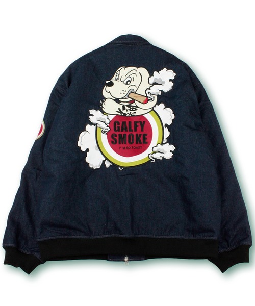 GALFY（ガルフィー）の「【GALFY/ガルフィー】ガルスモデニムブルゾン 
