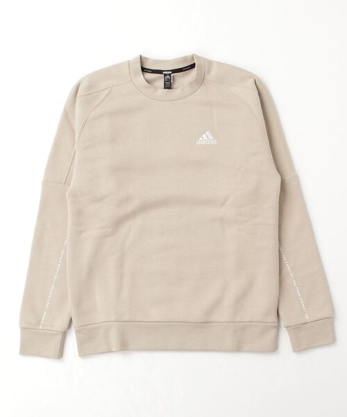 adidas（アディダス）の「adidas/アディダス キッズ スウェット LOGO M WORD 裏起毛クルースウェット オーバーサイズ 裏起毛 フリース IJM05K（スウェット・キッズ・ブラック/ベージュ系その他・XXXS/XXS/XS）」の6枚目の写真