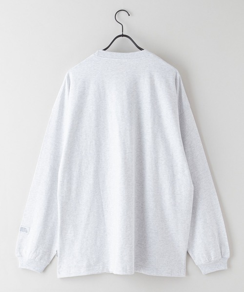 BEN DAVIS（ベンデイビス）の「【BEN DAVIS/ベンデイビス】 ポケ付き ビッグシルエット ロンT　 無地　ストリート スケータースタイル　ユニセックス（Tシャツ/カットソー・メンズ・ブラック/ダークパープル/ダークブルー/ホワイト/グレー/チャコールグレー・MEDIUM/SMALL/X-LARGE/LARGE）」の17枚目の写真