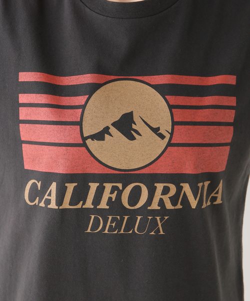 トップス Deuxieme Classe CALUX CD MOUNTAIN TEE CALUX（キャラクス）の「【CALUX/キャラクス】 CD MOUNTAIN TEE