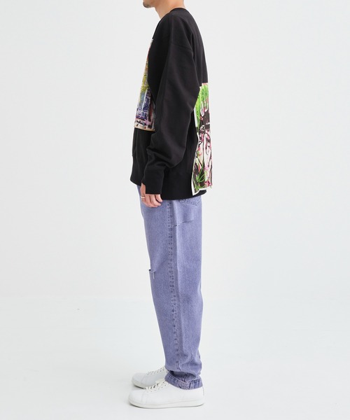 TANAKA(タナカ)の「【TANAKA / タナカ】THE SKATE JEAN TROUSERS/ザスケータージーンズトラウザーズ(デニムパンツ・メンズ・パープル/グリーン・30inch/28inch)」の11枚目の写真