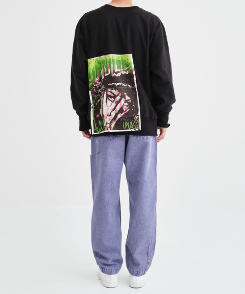 TANAKA(タナカ)の「【TANAKA / タナカ】THE SKATE JEAN TROUSERS/ザスケータージーンズトラウザーズ(デニムパンツ・メンズ・パープル/グリーン・30inch/28inch)」の12枚目の写真