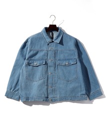 THISIS（ディスイズ）の「ビッグシルエット 12oz デニム Gジャン レディース（デニムジャケット）」