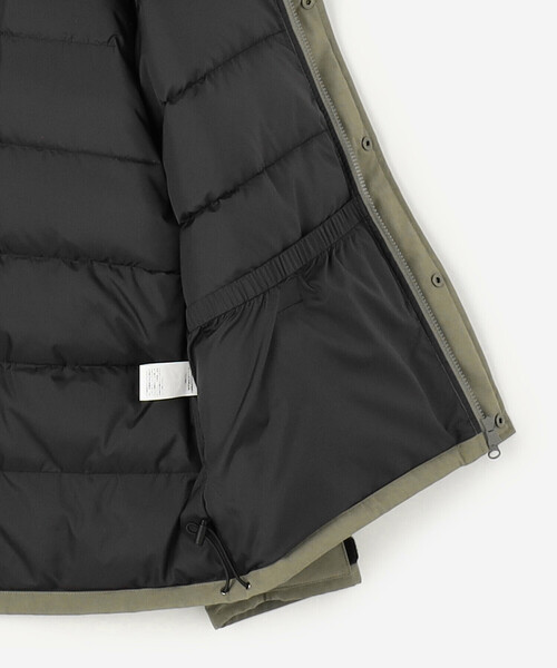 DANTON(ダントン)の「DANTON | キルトダウン フードジャケット MENS(ダウンジャケット/コート・メンズ・ブラック/オリーブ・L/S/M)」の10枚目の写真