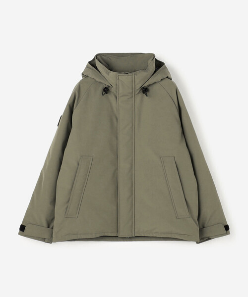 DANTON(ダントン)の「DANTON | キルトダウン フードジャケット MENS(ダウンジャケット/コート・メンズ・ブラック/オリーブ・L/S/M)」の3枚目の写真