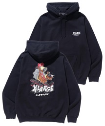 XLARGE | GOING FOR BROKE PULLOVER HOODED SWEAT(パーカー)