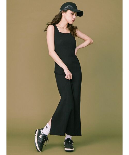 EVRIS（エヴリス）の「フェイクレザーキャップ（キャップ・レディース・ブラック/レッド・FREE）」の10枚目の写真