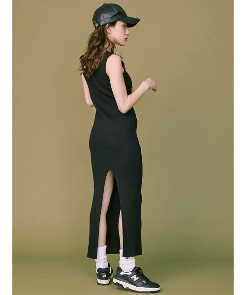 EVRIS（エヴリス）の「フェイクレザーキャップ（キャップ・レディース・ブラック/レッド・FREE）」の11枚目の写真